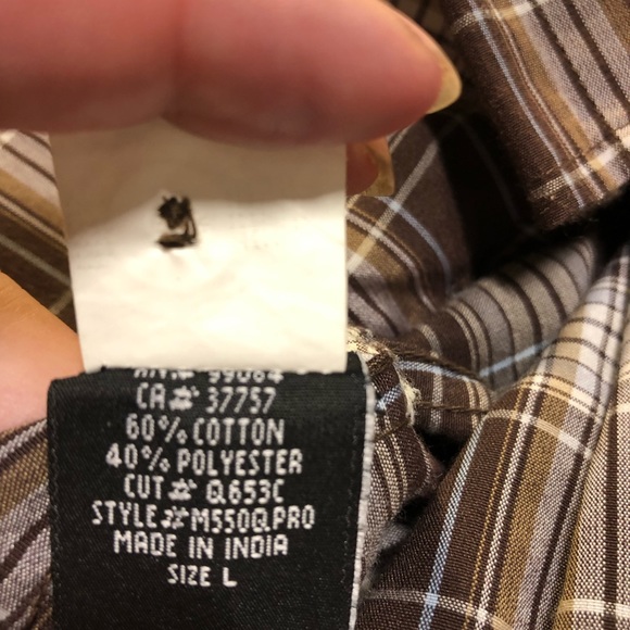 Billabong Mens Button down Plaid shirt Slim fit Large - Picture 2 of 9